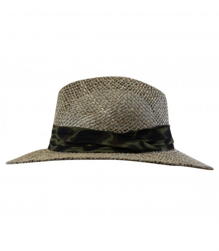 Fedora Seagrass with leo Seeberger Fedora Seagrass with leo Seeberger